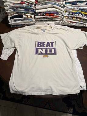 Vintage 2007 LSU vs Notre Dame Sugar Bowl Beat ND Smack Apparel T-Shirt